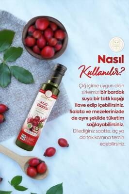 Zühre Ana Alıç Sirkesi Doğal Fermantasyon 500 ml - 4