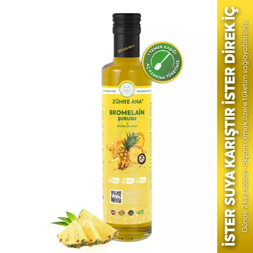 Zühre Ana Bromelain Şurubu 250 ml - 4