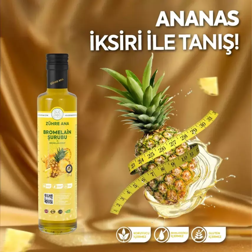 Zühre Ana Bromelain Şurubu 250 ml - 3