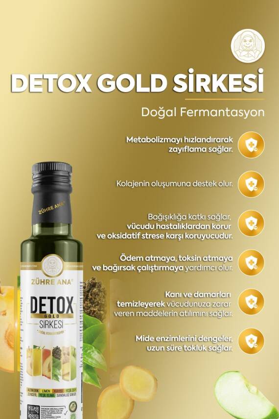 ZÜHRE ANA DETOX SİRKESİ 250ML - 7