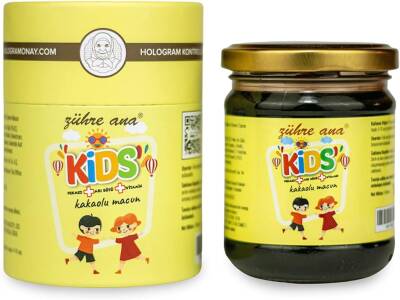 Zühre Ana Kids Pekmez Arı Sütü Vitamin Kakaolu Macun 240 gr - 4
